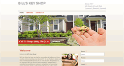 Desktop Screenshot of billskeyshop.com